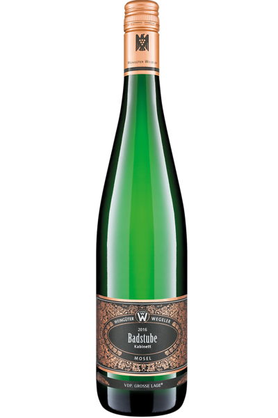 
															Wegeler: Bernkasteler Badstube Riesling 2016 / 2020