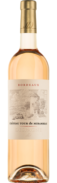 
															Château Tour de Mirambeau: Classic rosé, 2021, Cuvée Charlotte